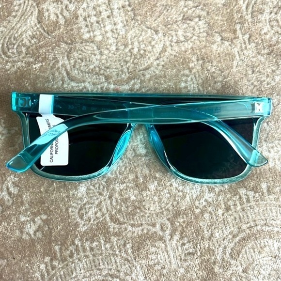 Brand New Hurley Mirrored Blue Translucent Frame Square Shield Sport Sunglasses main image 13